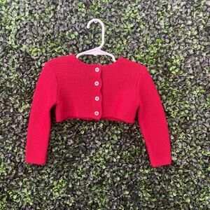 Gocco, Toddler Crop Sweater, Red size 2-3